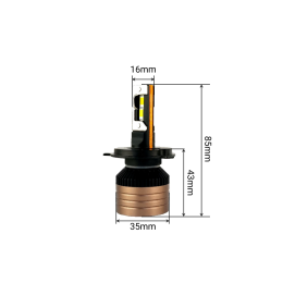 Светодиодные лампы 65W A12-H4