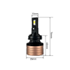 Светодиодные лампы 65W A12-H8/H11