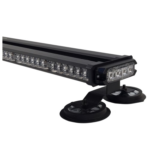 Балка проблесковая оранжевая светодиодная четырехсторонняя 28X-7L slim