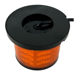 Маяк проблесковый светодиодный трех-режимный 32 Вт (Orange) 