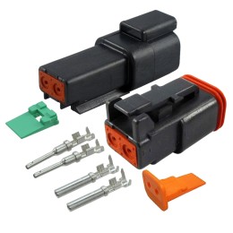  Разъем DT-Connector двух контактный папа/мама