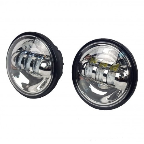 LED противотуманные фары.Комплект птф светодиодные фары 4,5" по 30 Вт