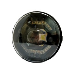 Светодиодная фара дополнительного света с ДХО и поворотниками 4320W DHO