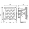 Светодиодная фара рабочего света PRO 90 Вт Osram (Spot) SR-1490SS (EMC)